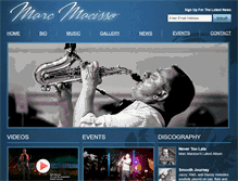 Tablet Screenshot of marcmacisso.com